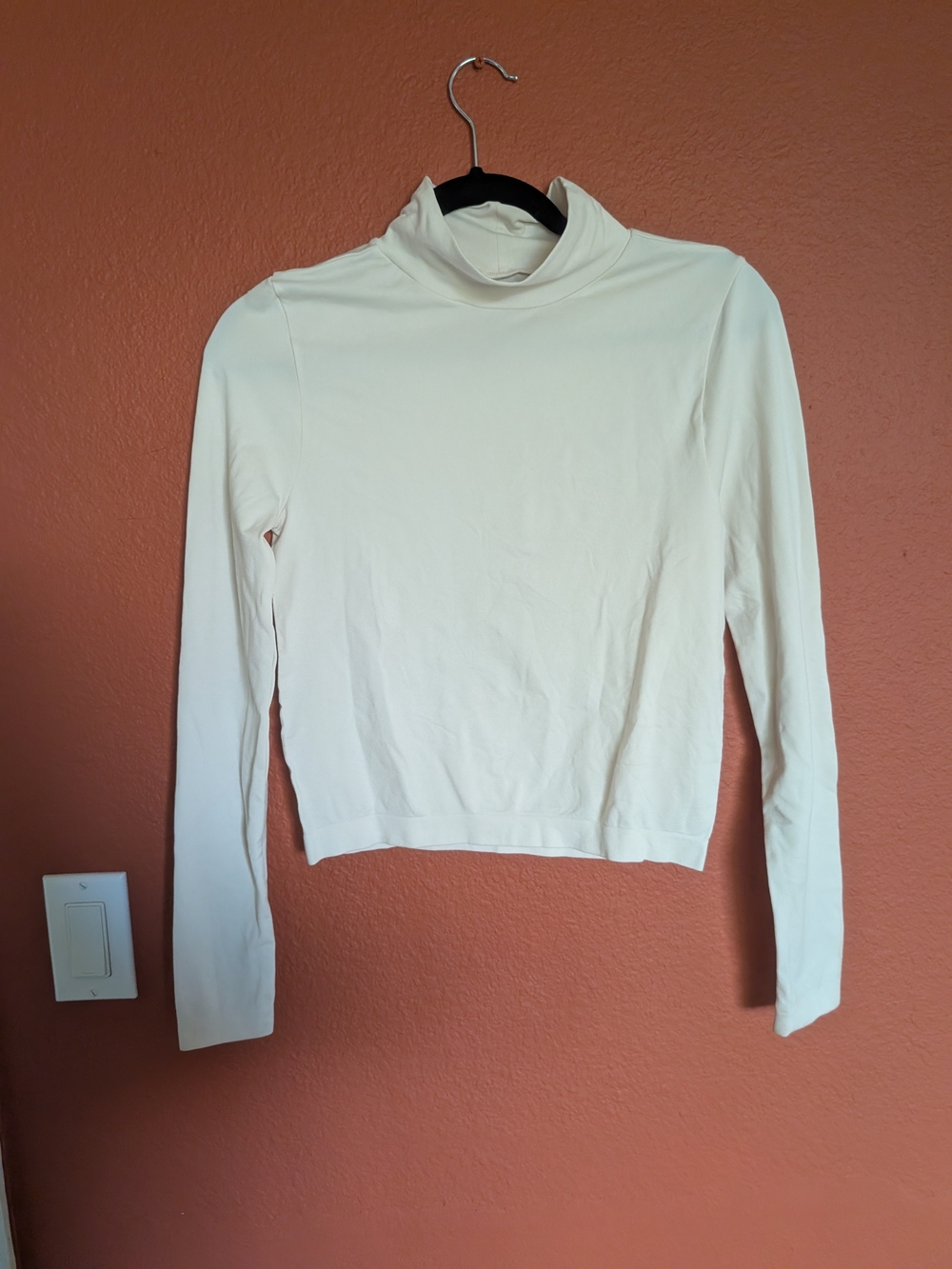 Contour by Paccsun Women's Mock Neck Long Sleeve Top Medium NWT